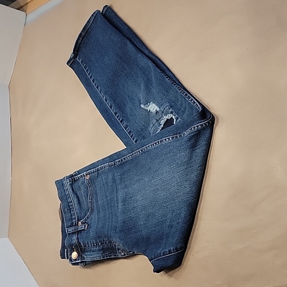 J.Crew Size 29 Vintage Straight Medium-Dark Wash Blue Jeans, Excellent Used Cond - Picture 1 of 15